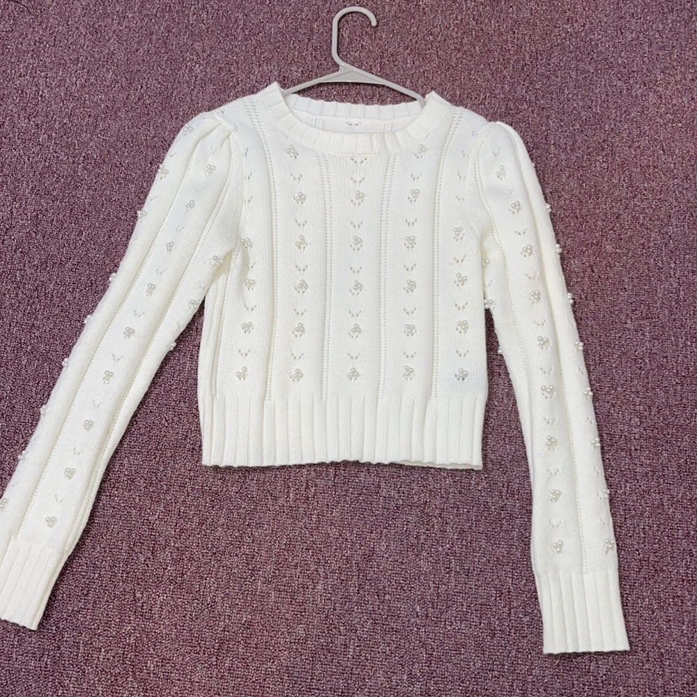 White sweater